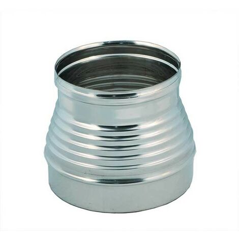 Aumento inox ( maschio ø maggiore) : Diametro - 160X180