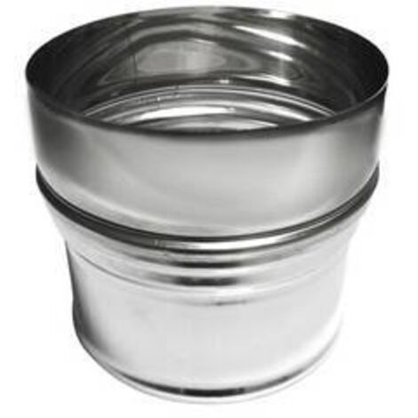 AUMENTO INOX PER CANNE FUMARIE Misura: Diam. M 80- F 120