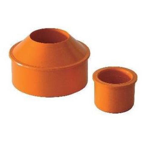 AUMENTO INTERNI CONCENTRICI IN PVC ARANCIO Diam. 50F x 100M