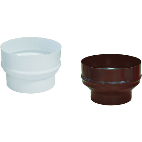 AUMENTO VERNICIATO cm 8 x 12 marrone  PER STUFA LEGNA PELLET