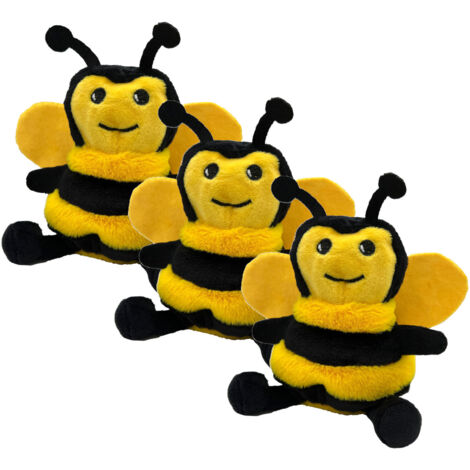 Aumüller Katzenspielkissen mit Katzenminze, Hummel Maggie, 3er Set - Spielkissen für Katzen