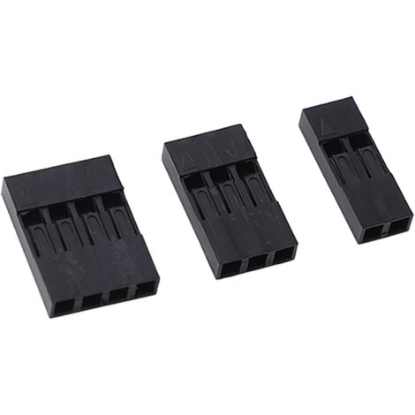 AUNMAS Connecteur de Fil de Raccordement 2 3 4 Broches, Ensemble de Sertissage en Cuivre plaqué étain, 300 Pièces pour Ordinateurs Automobiles, Imprimantes 3D.