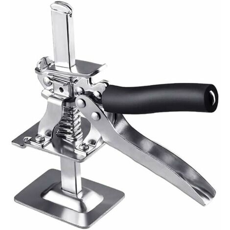 Aunrtb Carreaux Muraux Leveler, Multifonctions Briqueteur Carreaux De Mur De Positionnement Hauteur Clip Spacers Régulateur Manuel Noir Outil Outil Auxiliaire Pour Le Bâtiment Porte En Verre