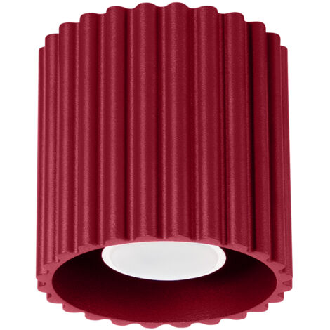 AURA 1 GU10 BURGUNDY ALU SOLLUX SL.1819