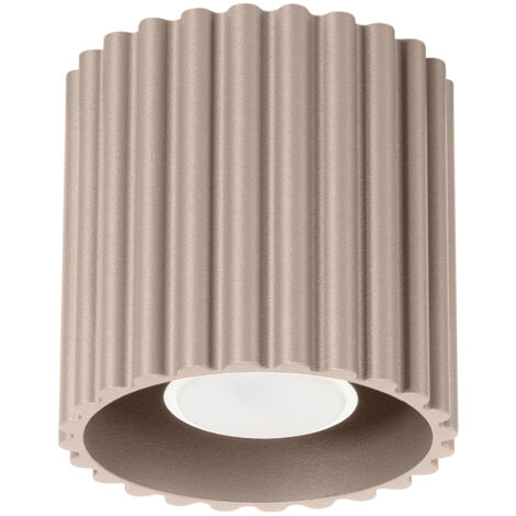 AURA 1 GU10 TAUPE ALU SOLLUX SL.1814 Deckenleuchte