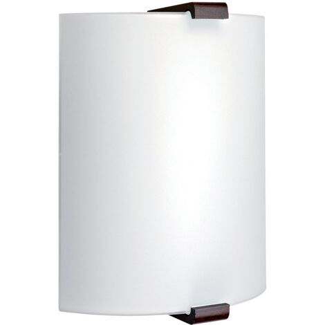 AURA - Applique Mur E27 60W max., verre opale, lampe non incl.