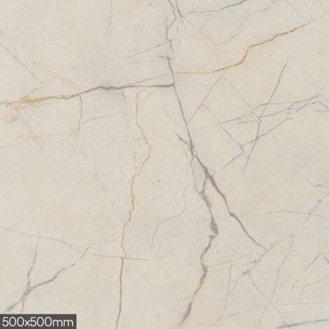 Aura Marble Effect Solid Laminate Worktop - 3050 x 900 x 20mm