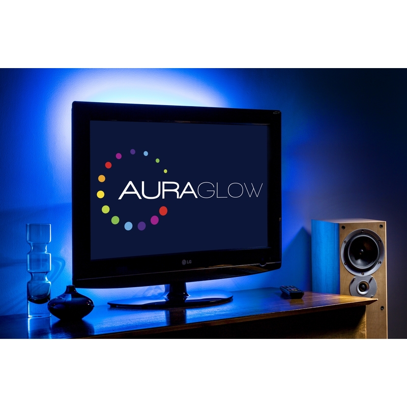 Colour Changing 50cm 5v LED Strip USB TV Back Light Lighting Kit - Auraglow