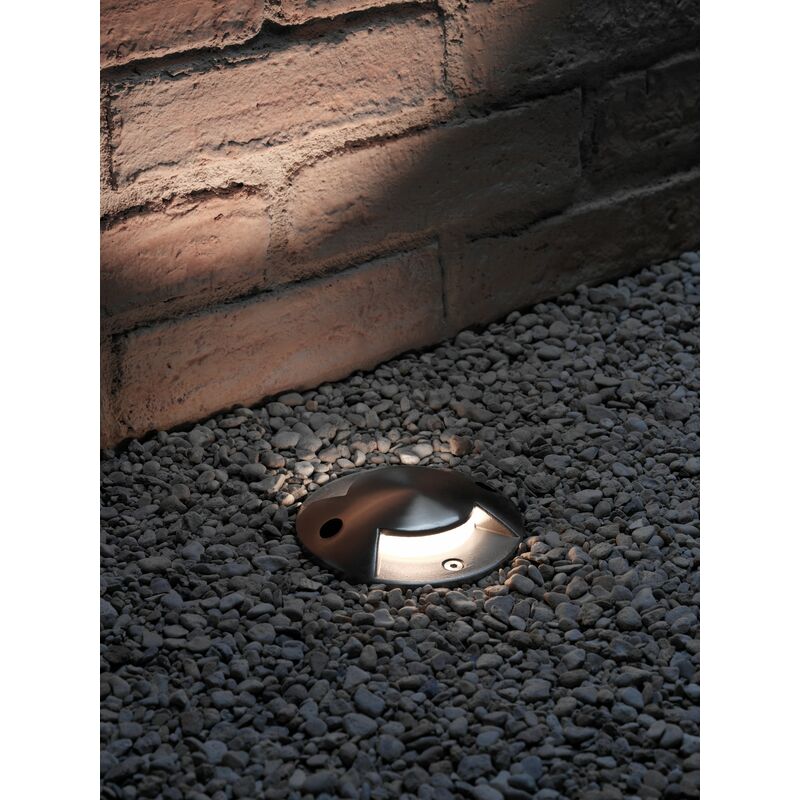 Deep Recessed IP67 Outdoor Deck Light - Anti-Dazzle - Fitting Only - 4 Pack - Auraglow