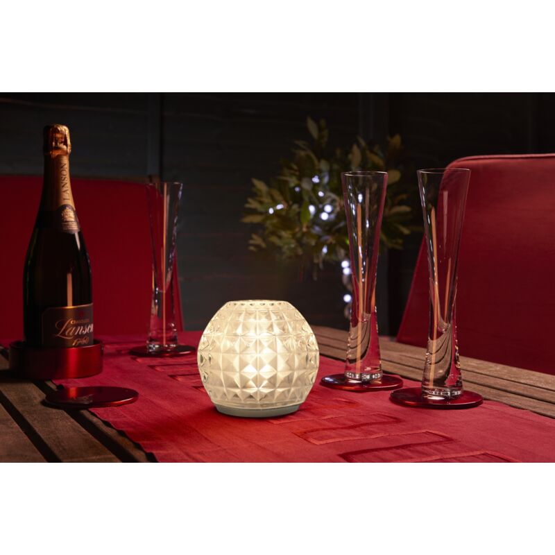 Rechargeable Cordless Wireless Colour Changing & White Light LED Table Lamp – VOGUE - Auraglow