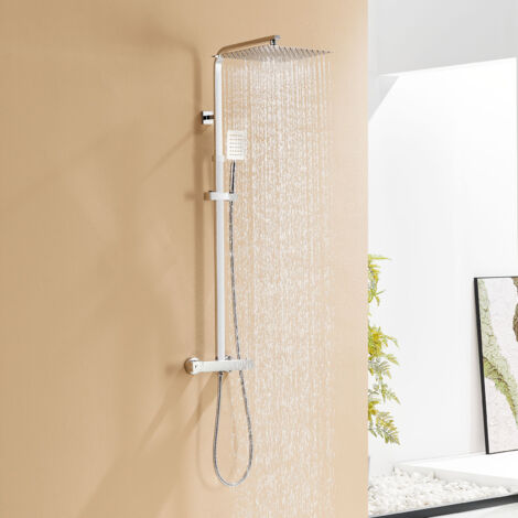 Auralum max Colonne douche Mécanique en laiton Bronze Rétro,Hauteur