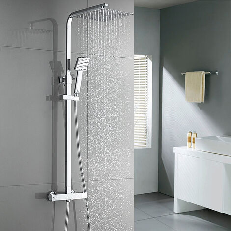 Auralum Colonne de douche Thermostatique