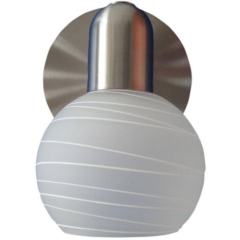 AUREL, SPOT, 1 LIGHT, WHITE STRIPED