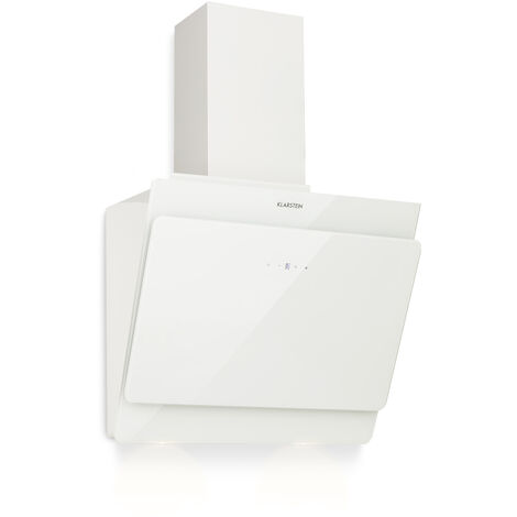 Aurica 60 Hotte aspirante 60 cm 600 m³/h LED tactile verre blanc