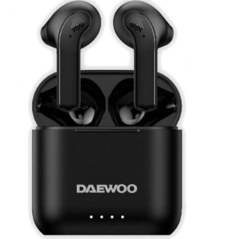 Auricolare Bluetooth daewoo dw2020 con custodia per il trasporto de ricarica/ autonomia 5h/nero
