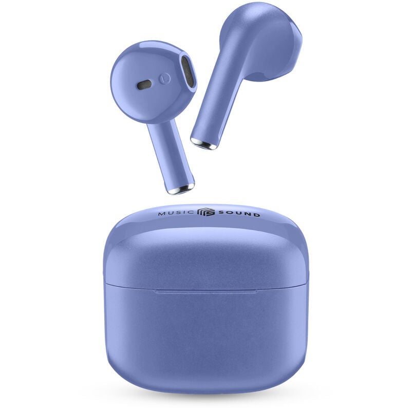 Image of Music Sound Swag Auricolari Wireless Earphones Bluetooth Blu - Cellularline
