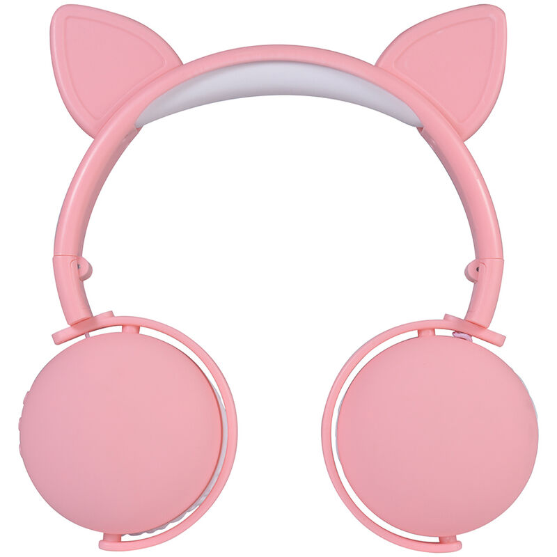 

Auricular Bluetooth inalambrico lindo para Ninos Nina de auriculares con microfono PC del telefono movil Musica Juegos orejas de gato / MP3 / astas