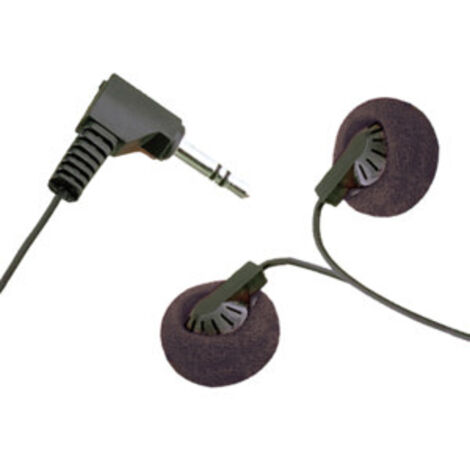 Auricular estéreo ultraligero Jack 3.5 mm longitud cable 1.3 mm Electro Dh 34.006/3.5 8430552088546