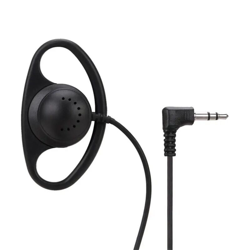 

Auricular mono Audifono jack de 3.5mm de doble canal 1 M Negro