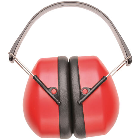 Auriculares antirruido rojos