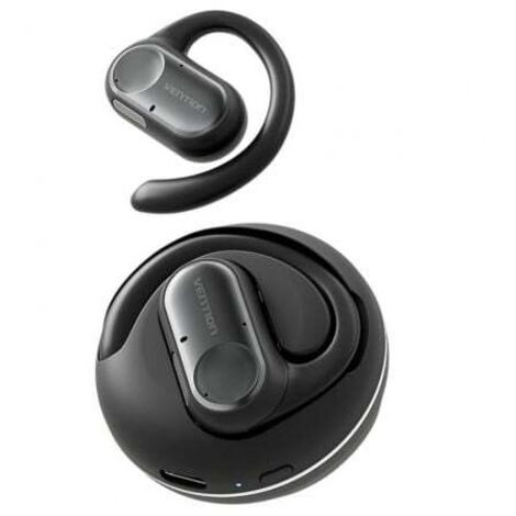 Auriculares deportivos bluetooth vention open ear openbeat o11 nbpb0 con estuche de carga/ negros