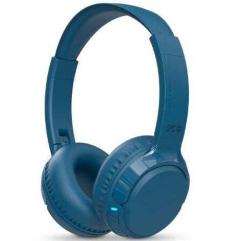 Auriculares Inalámbricos SPC Heron 2 Studio/ con Micrófono/ Bluetooth/ Azules