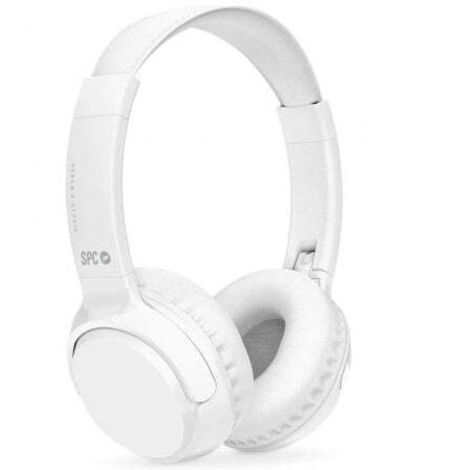 Auriculares Inalámbricos SPC Heron 2 Studio/ con Micrófono/ Bluetooth/ Blancos