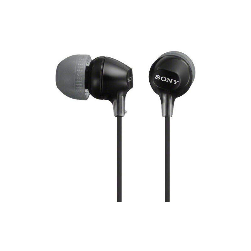 

Auriculares intrauditivos negros (Sony MDREX15N) (Blíster)