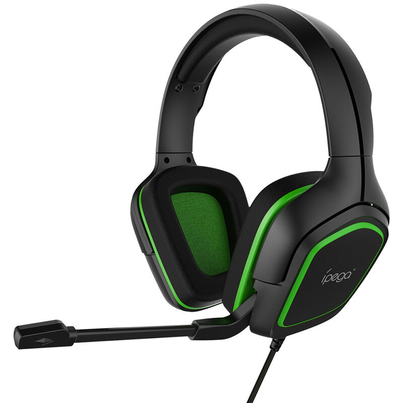 

Auriculares para juegos PG-R006 con reemplazo de microfono de alta sensibilidad para PC Switch PS4 CellPhone Black + Green, Verde negro - Ipega