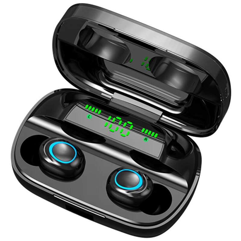 

Auriculares S11 Bluetooth 5.0 Auriculares inalambricos verdaderos con microfono dual Auriculares de musica en la oreja Auriculares deportivos gemelos