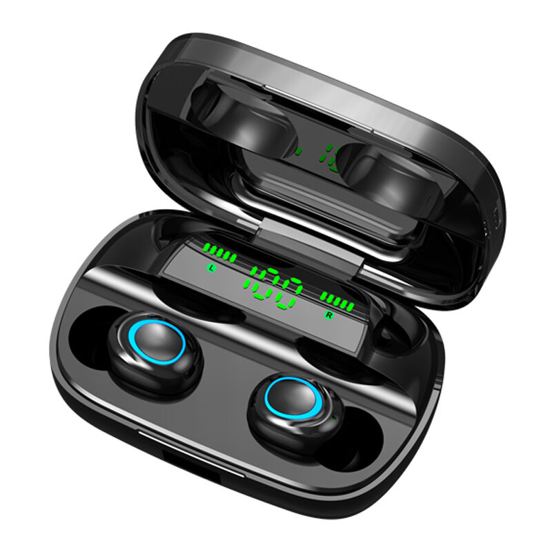 

Auriculares S11 Bluetooth 5.0 Auriculares inalambricos verdaderos con microfono dual Auriculares de musica en la oreja Auriculares deportivos gemelos