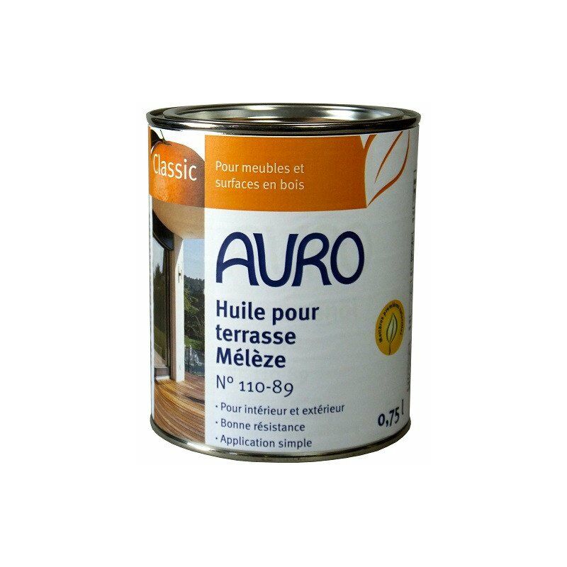 

Aceite de Terraza (Alerce) 0.75l - N° 110-89 - Auro