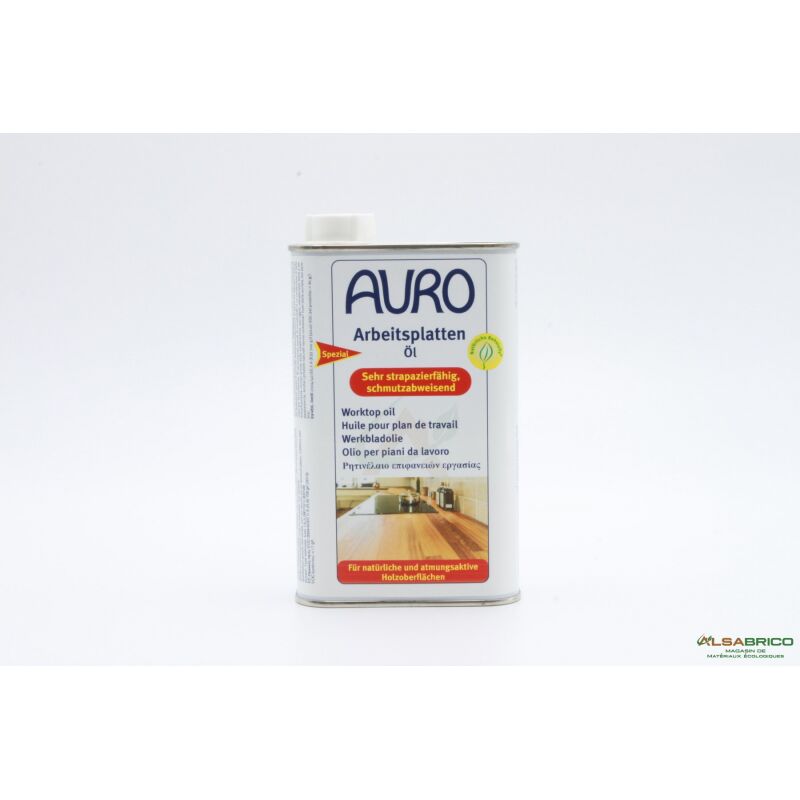 Auro - Huile PurSolid n°108 pour plan de travail 0,5L prêt à l'emploi