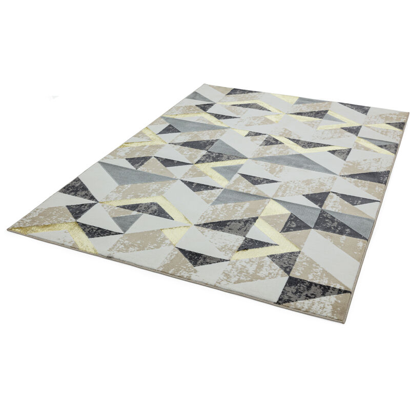 Orion OR11 Flag Grey 200cm x 290cm - Grey and Multicoloured