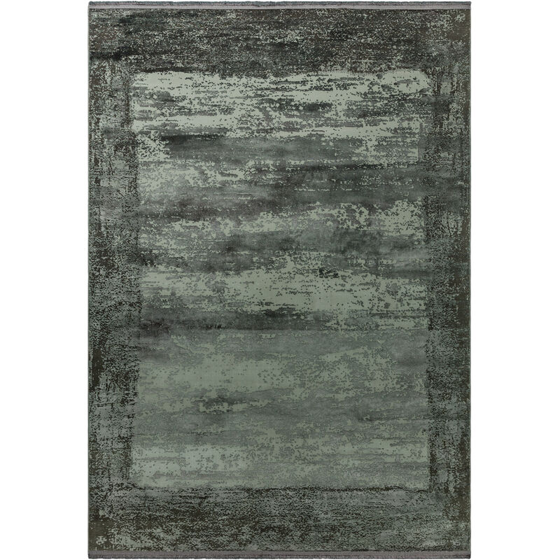 Asiatic - Athera AT03 Anthracite Border 160cm x 230cm - Grey and Black