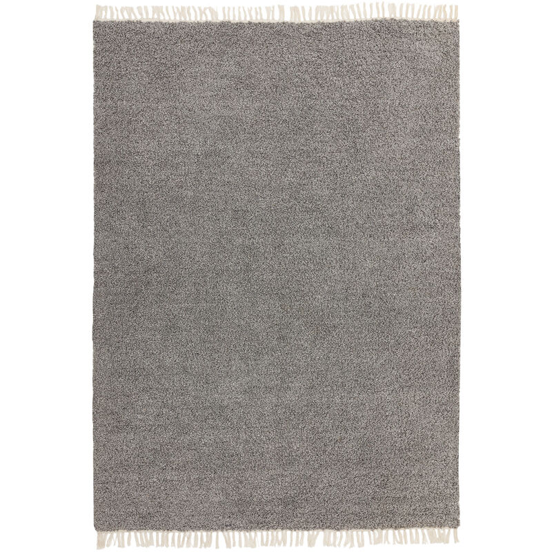 Clover Dark Grey 160cm x 230cm - Grey