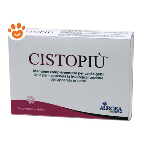 Aurora Biofarma Dog &amp Cat Cistopiù  - Aurora Biofarma Dog &amp Cat Cistopiù - Confezione Da 30 Compresse