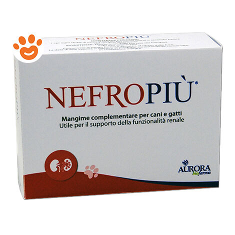 Aurora Biofarma Dog &amp Cat Nefropiù  - Aurora Biofarma Dog &amp Cat Nefropiù - Confezione Da 60 Compresse