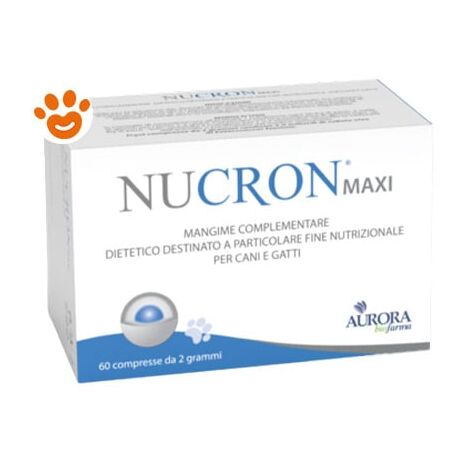 Aurora Biofarma Dog &amp Cat Nucron Maxi  - Aurora Biofarma Dog &amp Cat Nucron Maxi - Confezione Da 60 Compresse