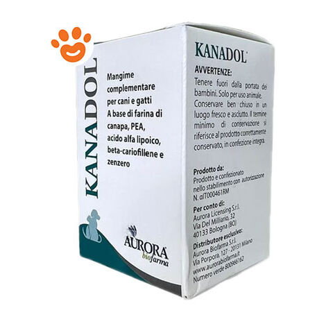 Aurora Biofarma Dog & Cat Kanadol - Confezione da 30 Compresse