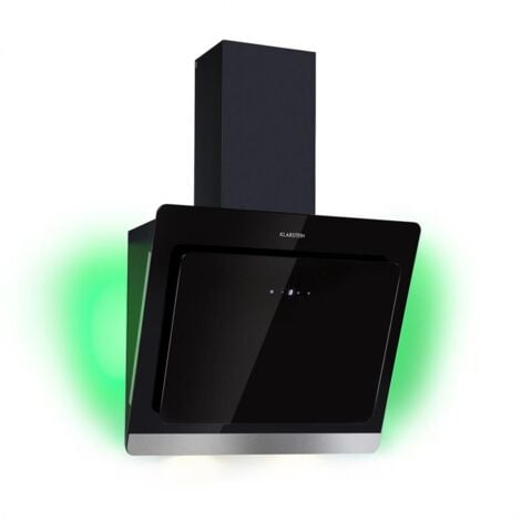 Aurora Eco 60 Hotte aspirante 60cm 550 m³/h écran LED classe A - noire