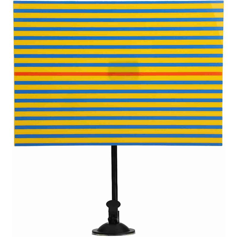 Image of Zoternen - Ausbeulen ohne Reparatur Werkzeug Überprüfen Reflektor Linie Panel Gelb und Blau Farbe