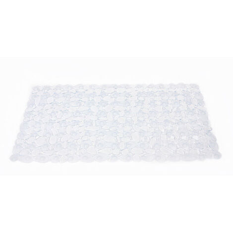 Ausgefallene, transparente, rutschfeste Badematte