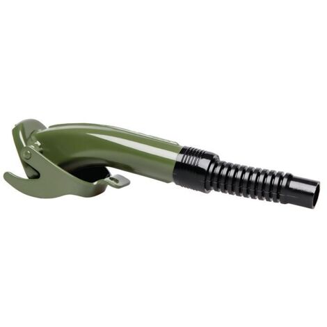 Ausgießstutzen f.Benzin/Diesel o.Fehlbetankungssperre L.280mm B.68mm grün
