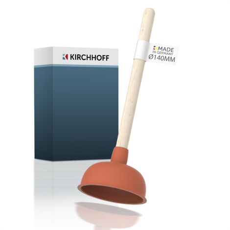 EYCKHAUS Ausgussreiniger, Ø 140 mm, mit Holzgriff