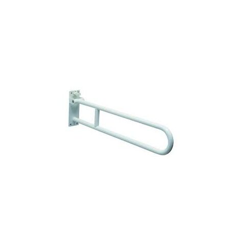 Ausilio di sostegno ribaltabile con portarotolo cm. 60 in nylon