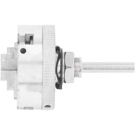 Ausla Ensemble de Mandrin à 3 Mors, Mandrin en Alliage D'aluminium Auto-centrant avec Tige de Connexion M 12 et Plage de Serrage de 10 à 35 Mm pour Machine de Perçage et Fraisage CNC