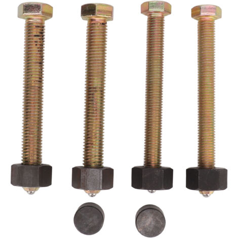 Ausla Extracteur de Moyeu Résistant aux Chocs, Outil de Retrait de Roulement de Moyeu de Roue, Vis M14 M12, écrous pour Camions, Camping-Cars, y Compris 78834