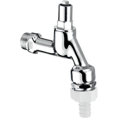 Auslaufventil für Steckschlüssel RV, RB, 1/2Zoll, mattchrom