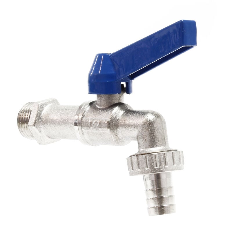 

Grifo de salida pesado con válvula de bola macho 20,95mm (G1/2') conexión manguera 13mm (1/2')